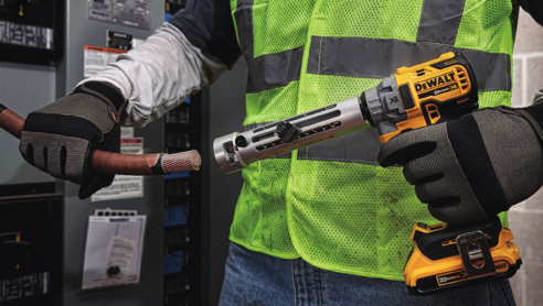 DEWALT DCE151 20V MAX XR Brushless Cable Stripper Contractor